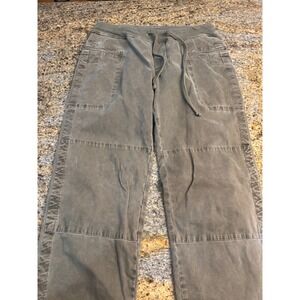 James Perse Los Angeles Cotton Cargo Jogger Pants Olive Green Size
 1 - Sz Small